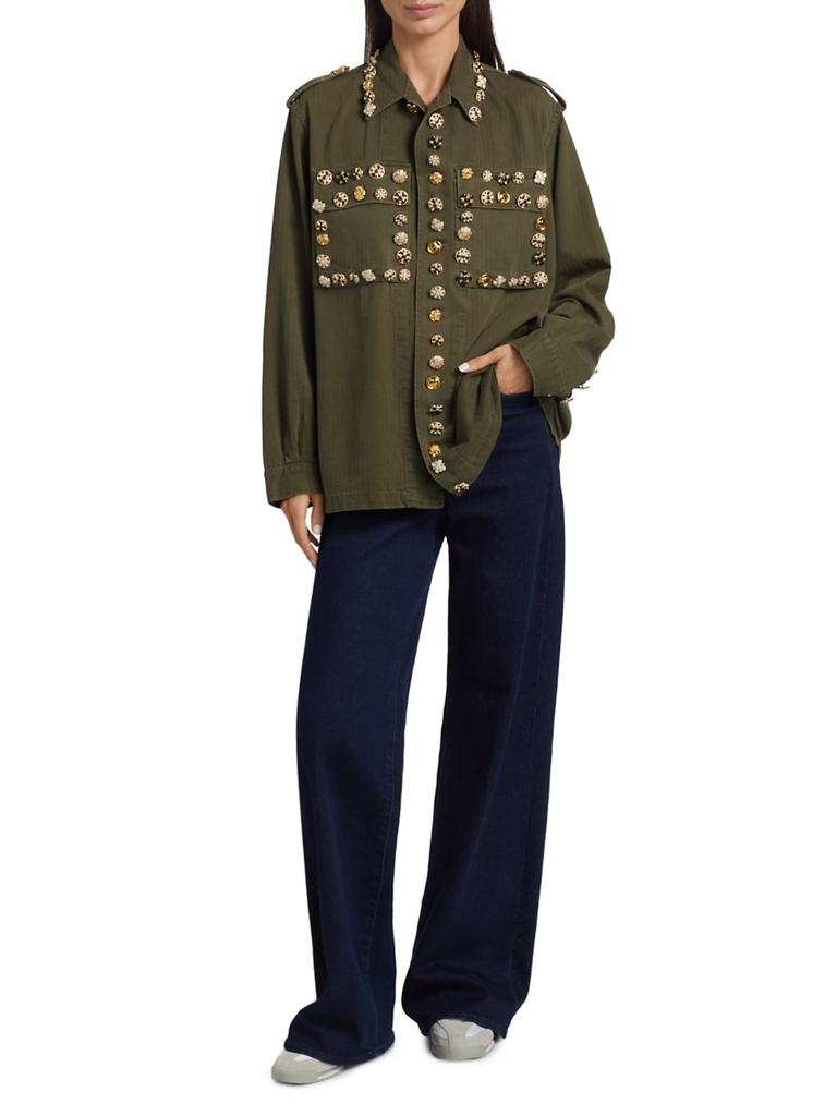 Libertine Button Luxe Military Jacket