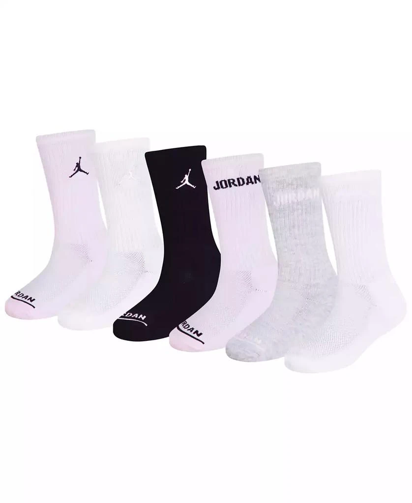 Jordan Big Girls 6-Pack Legend Crew Socks