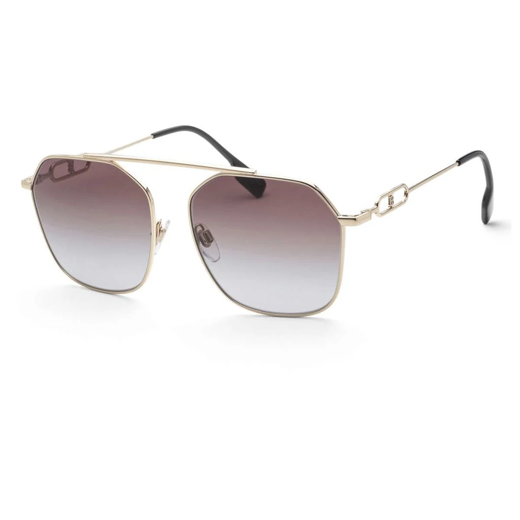 Burberry Burberry Women's Gold Oval Sunglasses 1