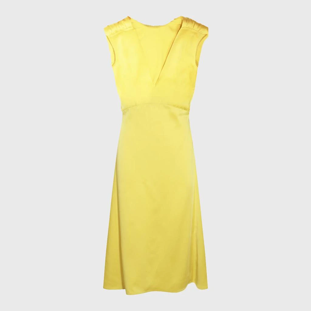 slim fit dress slacks Jil Sander pure silk dress – Armadarchive main image 0