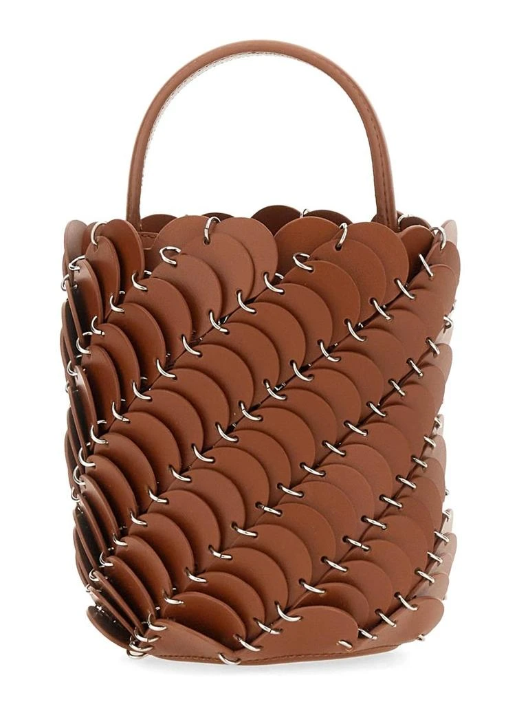 Paco Rabanne Paco Rabanne Panelled Small Bucket Bag 1