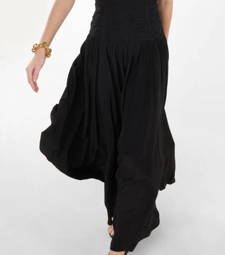 Ulla Johnson Anya pleated silk gown 5