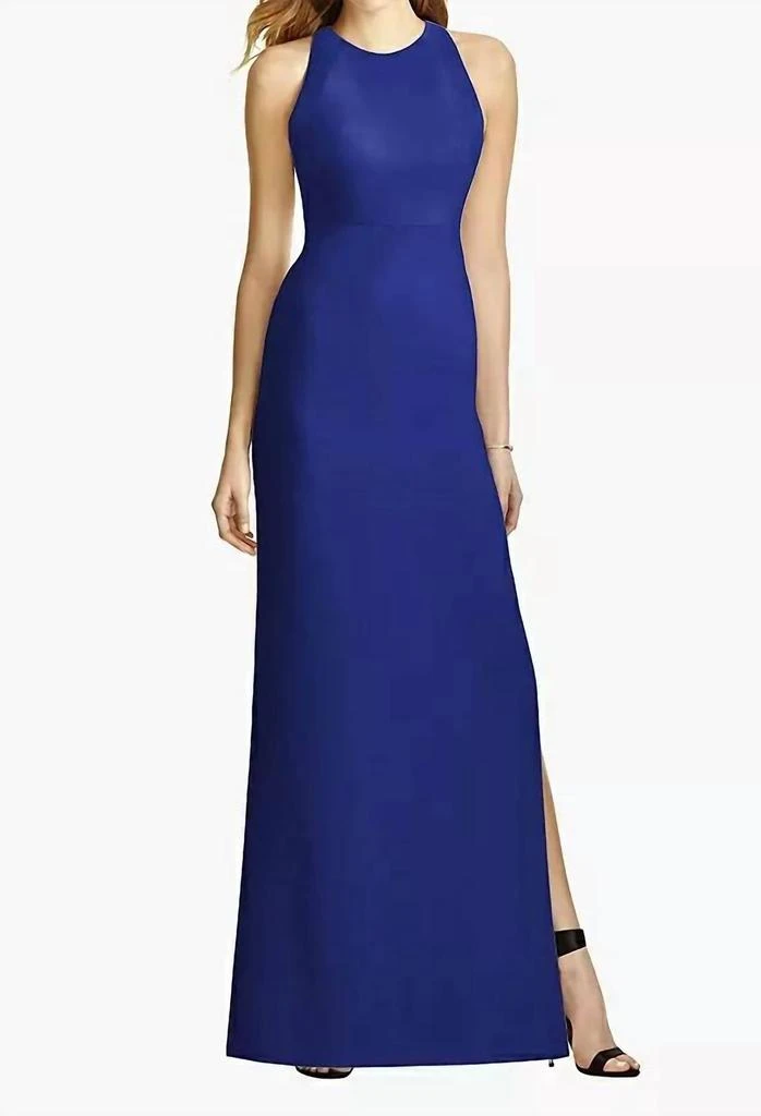 green emerald velvet dress Ava Presley 29257 Prom Dress - Cobalt main image 0