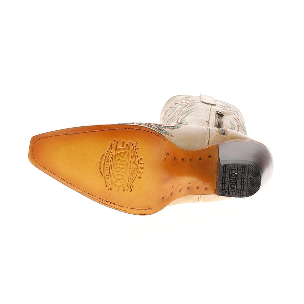 Corral Boots Embroidered Snip Toe Pull On Cowboy Boots 5