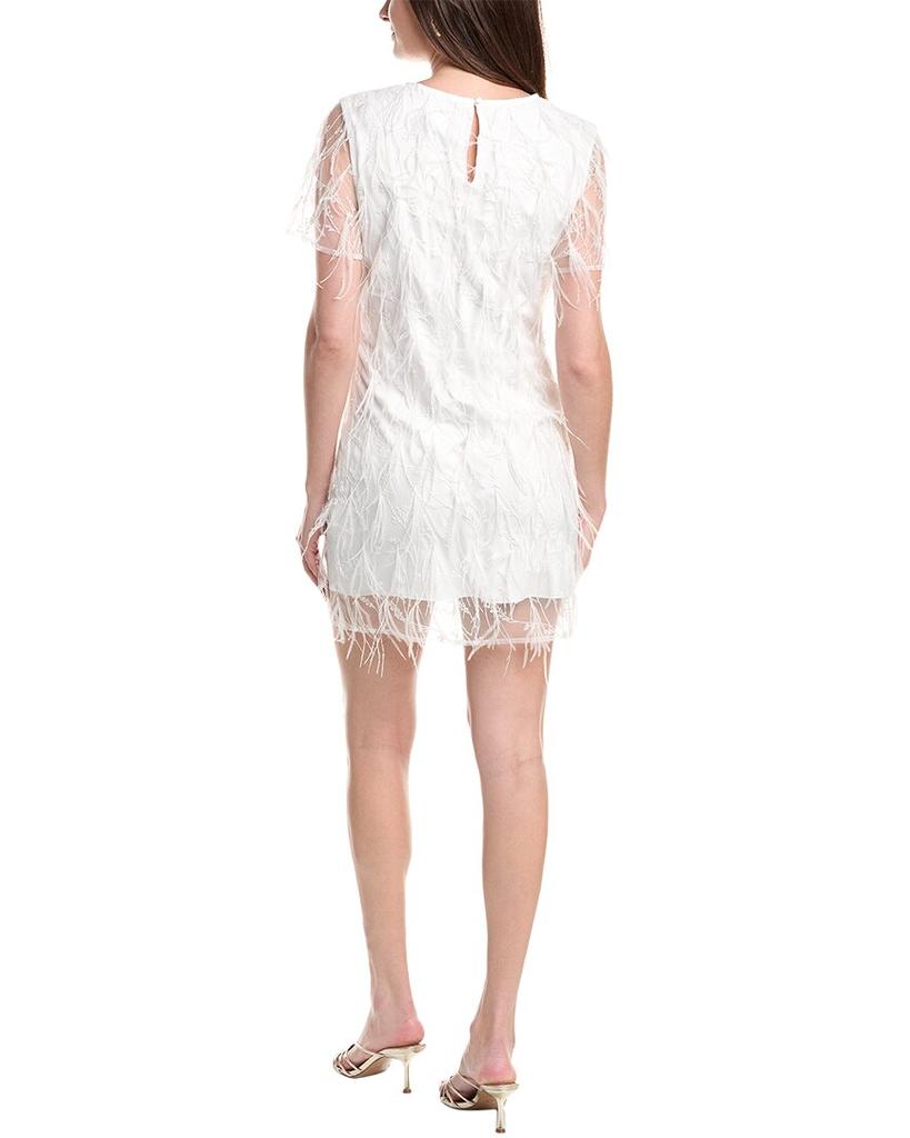 Milly Milly Rana Feather Mini Dress