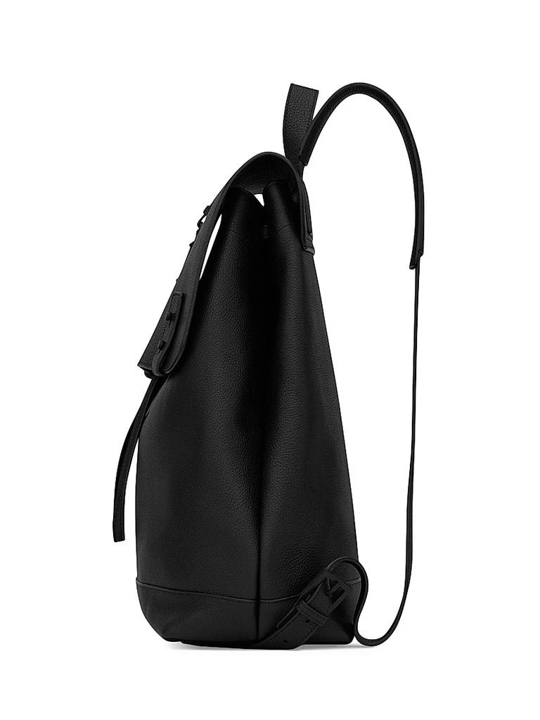 Yves Saint Laurent Sac De Jour Backpack In Grained Leather 3