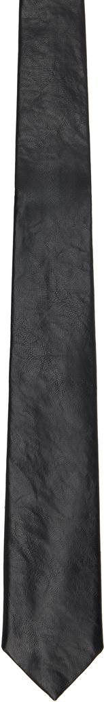 our legacy leather tie