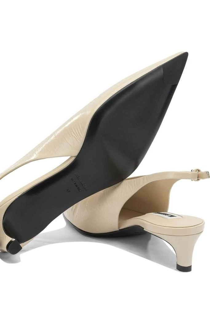 Jil Sander Jil Sander Leather Slingback Pumps 5
