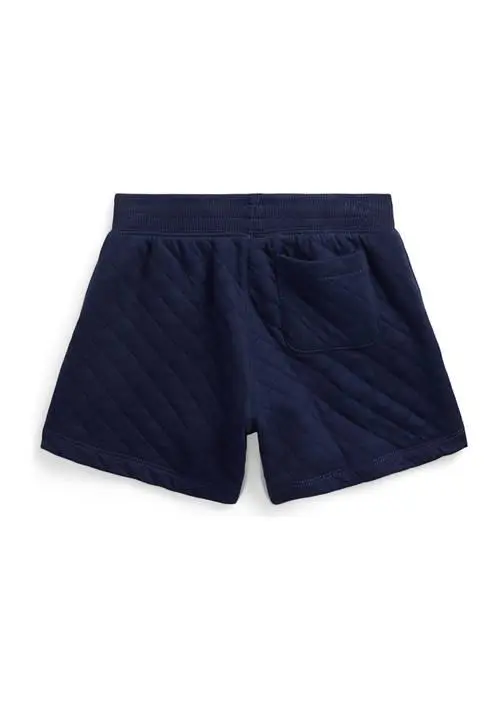 Ralph Lauren Girls 2-6x Quilted Cotton Blend Shorts 2