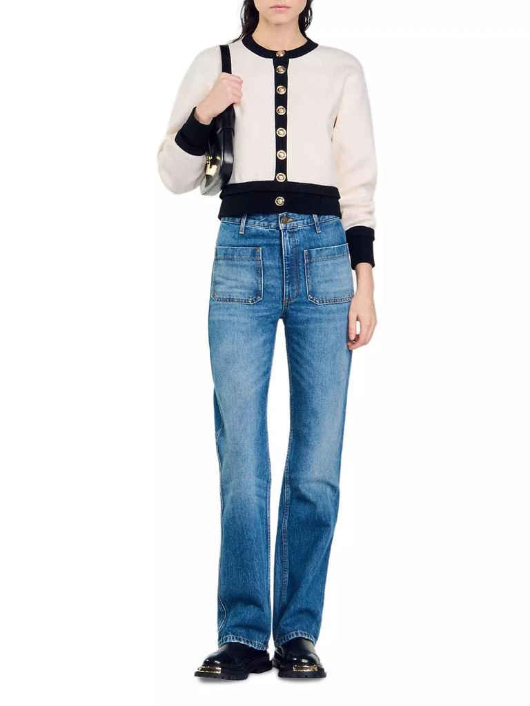 Sandro Knit Cardigan 6