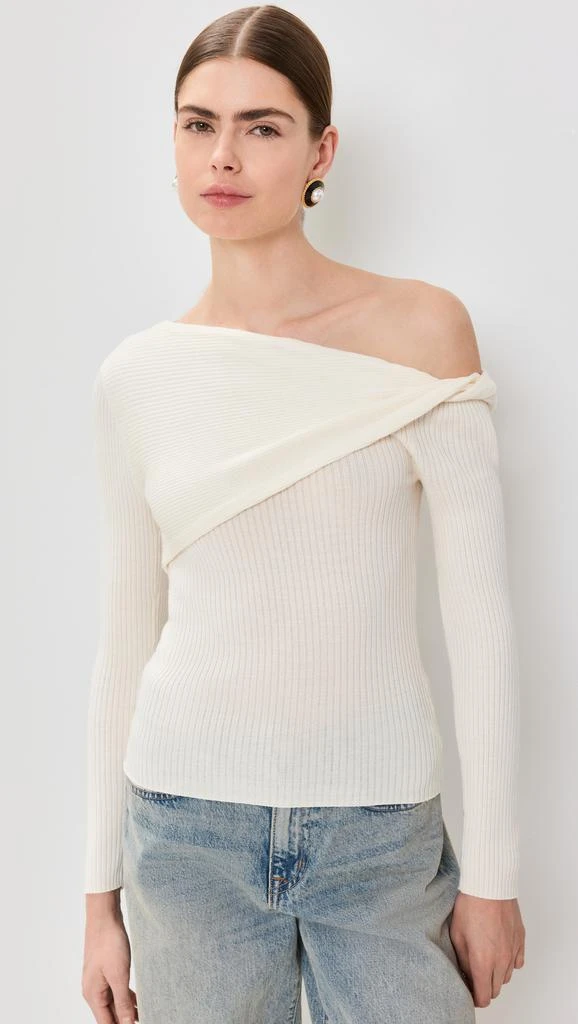 Reformation Lilou Regenerative Merino Sweater 6
