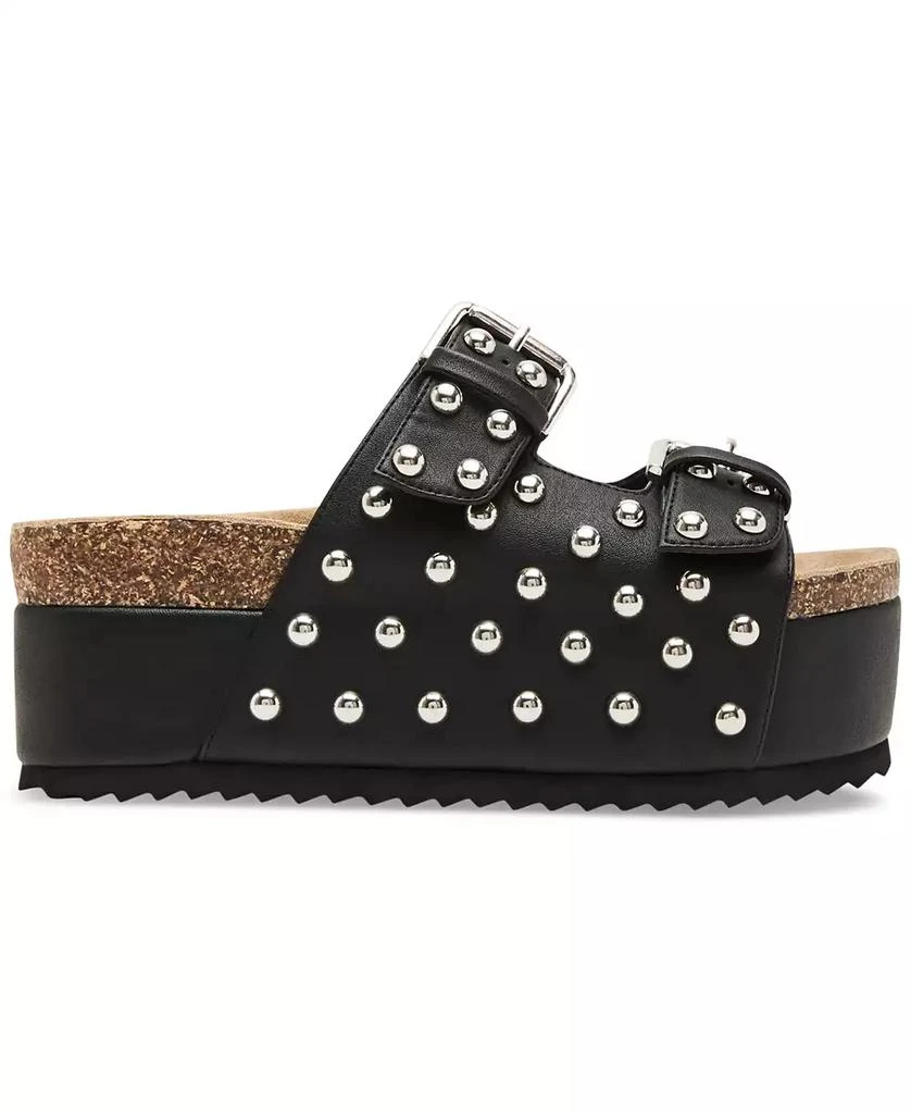 Steve Madden Women's Kali-S Studded Platform Footbed Sandals 2