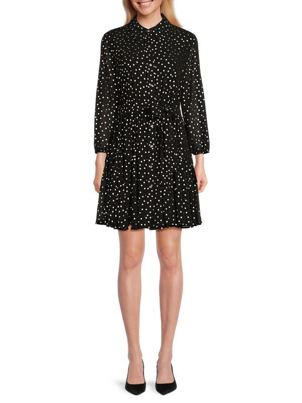 Tommy Hilfiger Polka Dot Mini Shirtdress