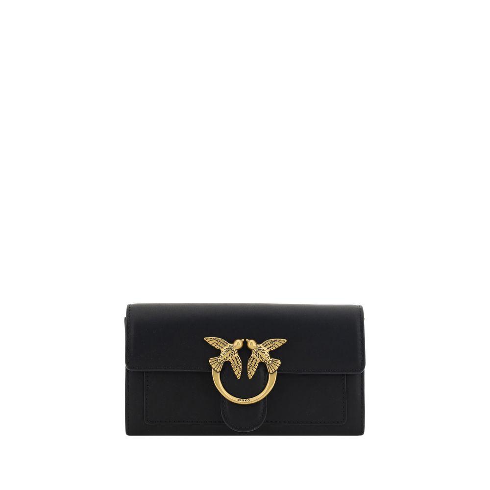 PINKO Pinko 'Multi Purpose' Wallet In Beige Leather