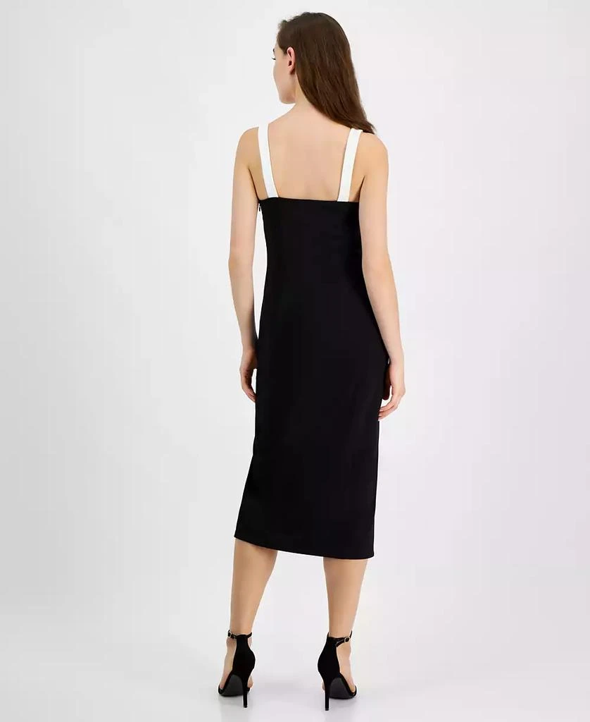 RACHEL Rachel Roy Alessia Contrast Scuba Crepe Dress 6