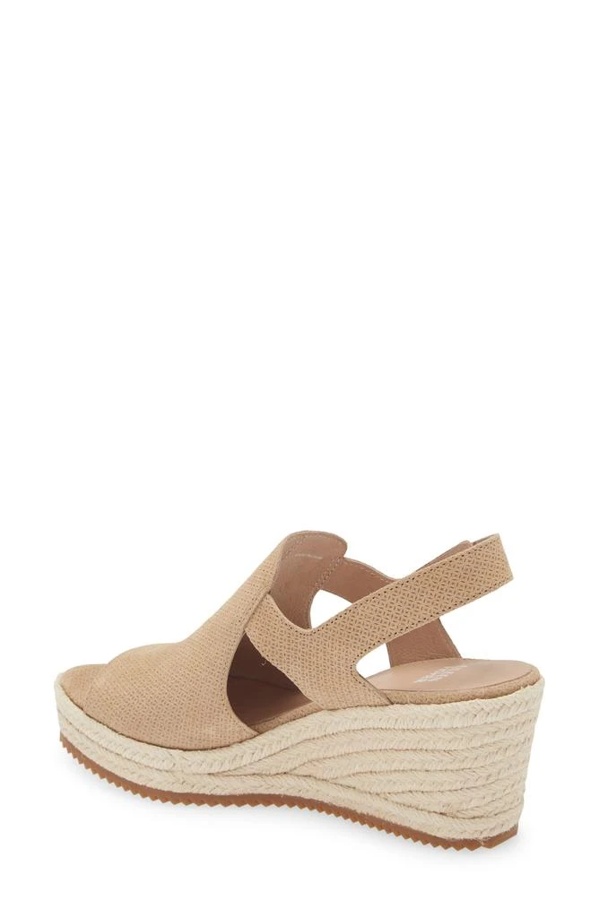 Eileen Fisher Wilda Slingback Espadrille Platform Wedge Sandal 2