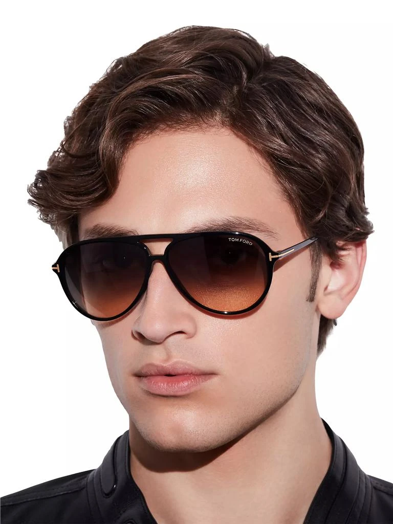 Tom Ford Samson 62MM Pilot Sunglasses 2