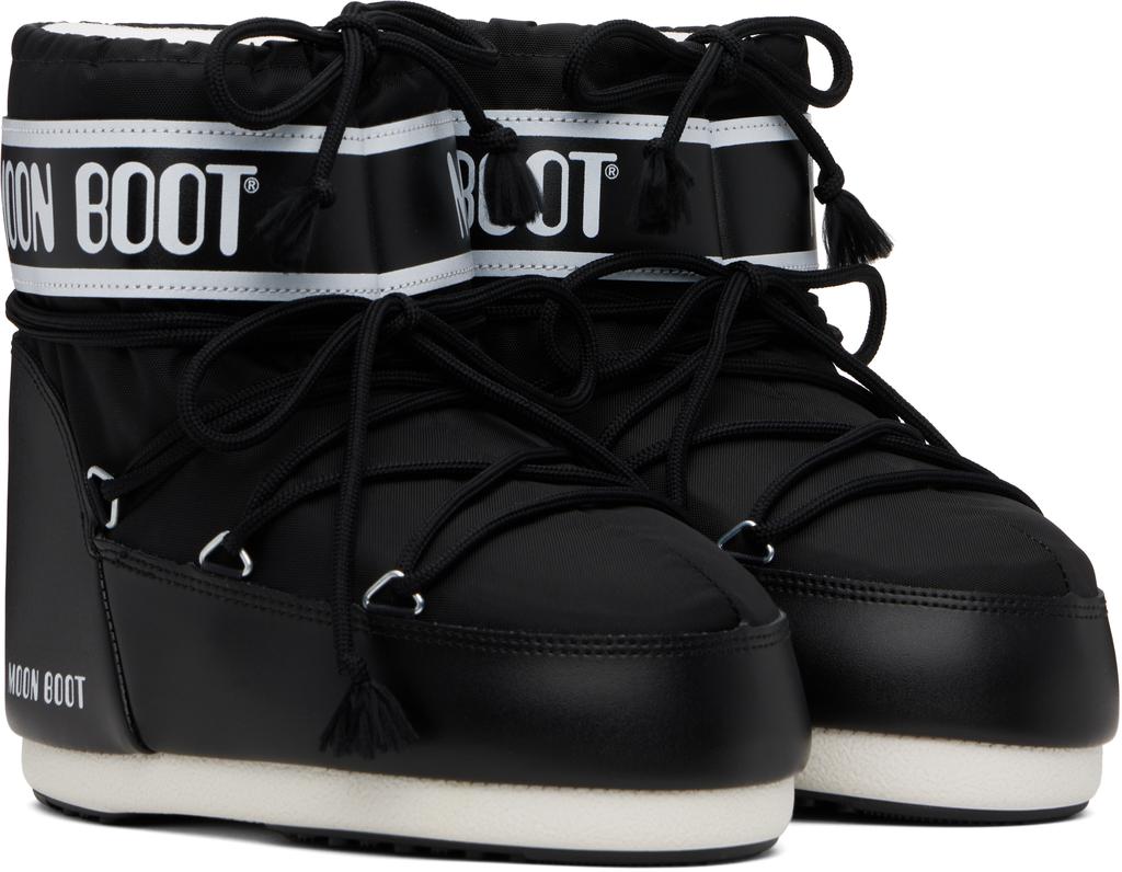 Shop Black Icon Low Nylon Boots on Sale at BeyondStyle – Get