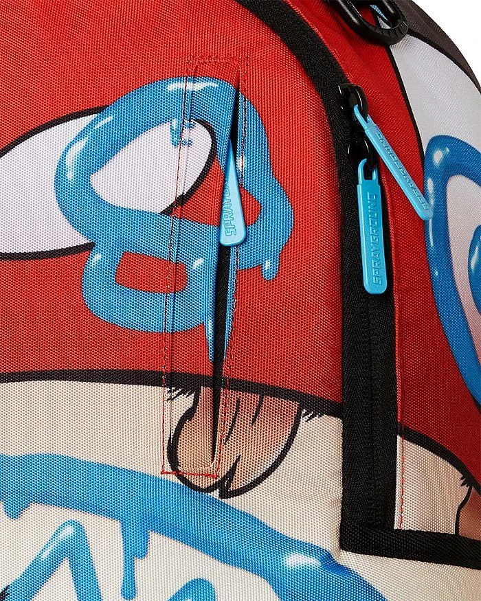 SprayGround Painting Smurfs DLXR Backpack 6