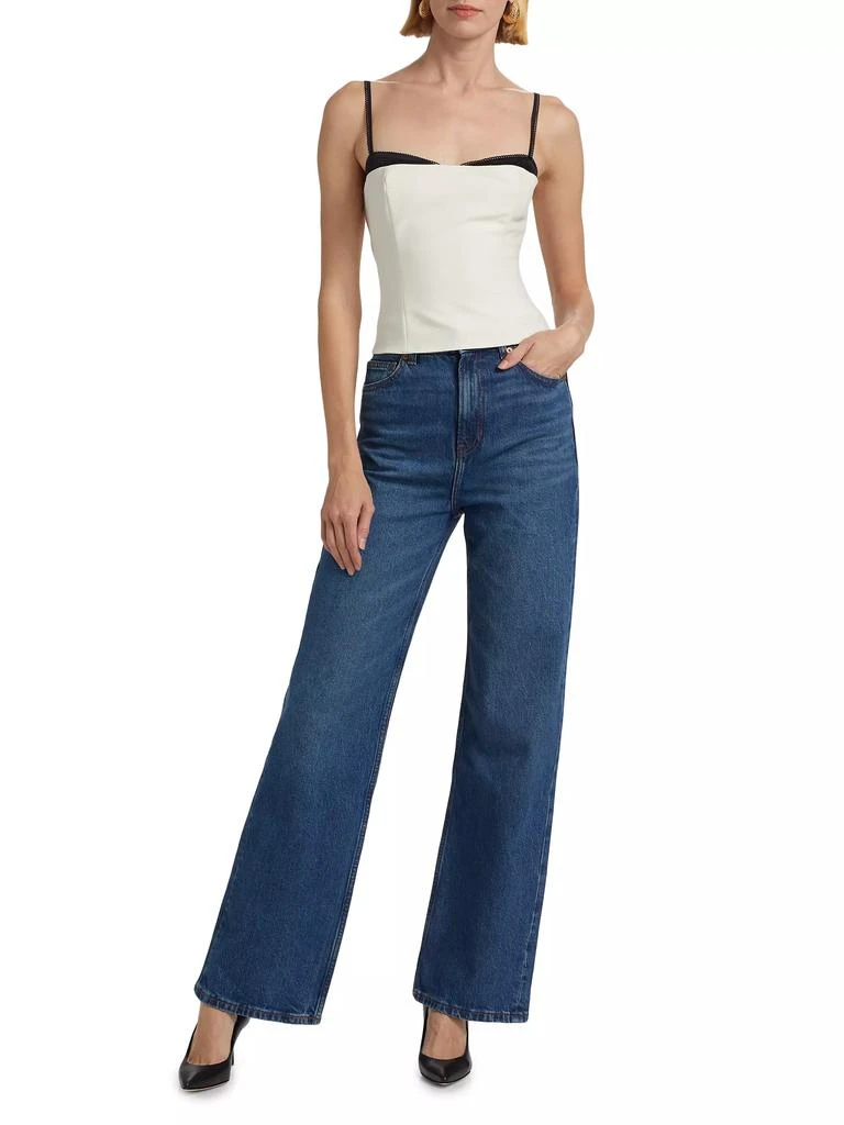 Reformation Wilder Stretch High-Rise Wide-Leg Jeans 2