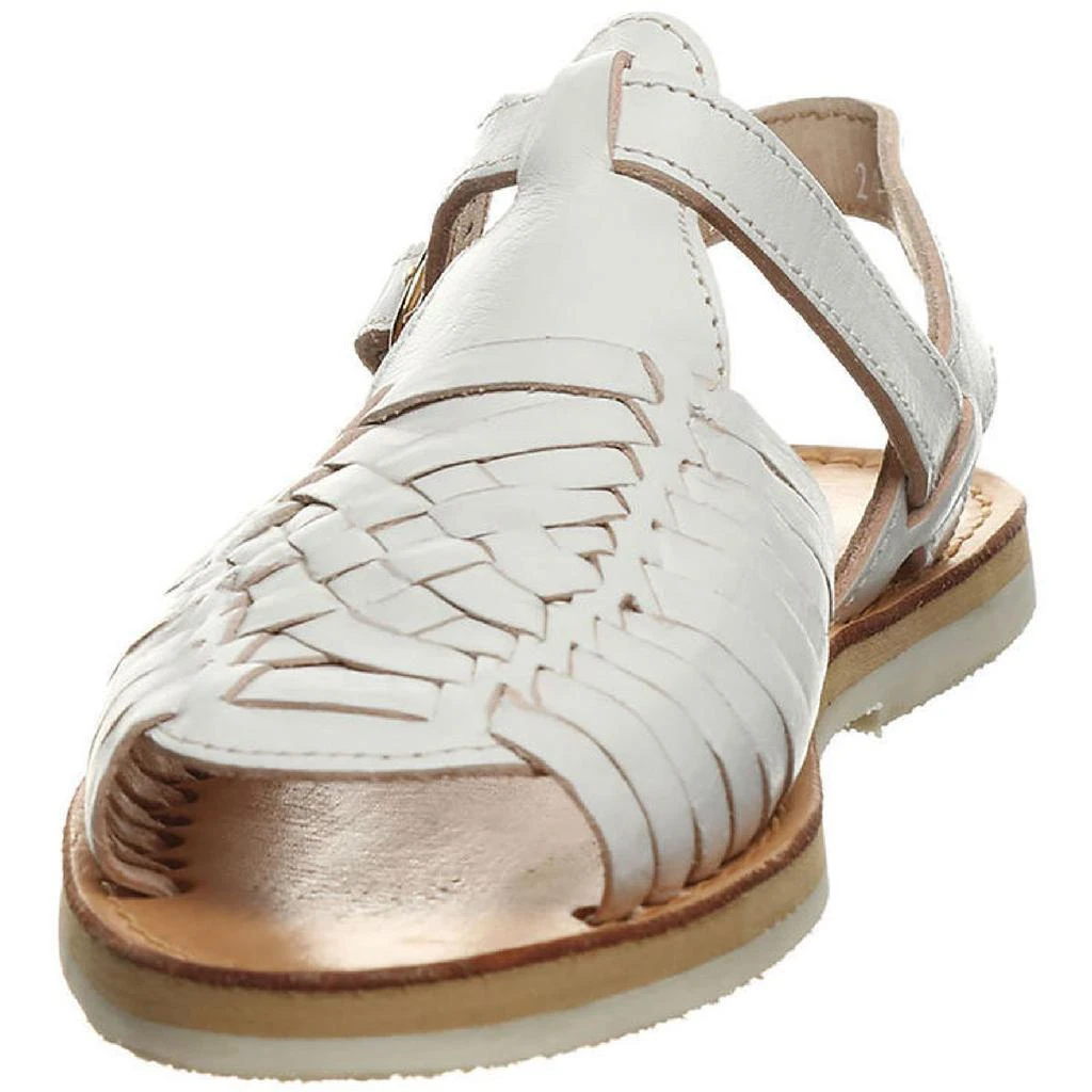 Bearpaw Gloria Womens Leather Woven Huarache Sandals 4