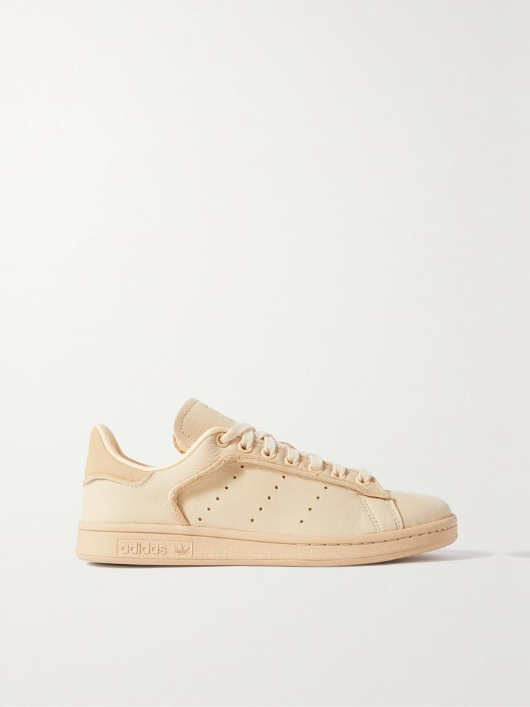 Adidas Stan Smith Lux 绒面革边饰皮革运动鞋