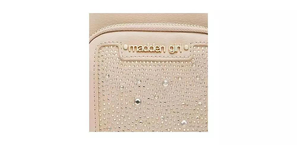 Madden Girl Addier North/South Rhinestones Crossbody Bag 6