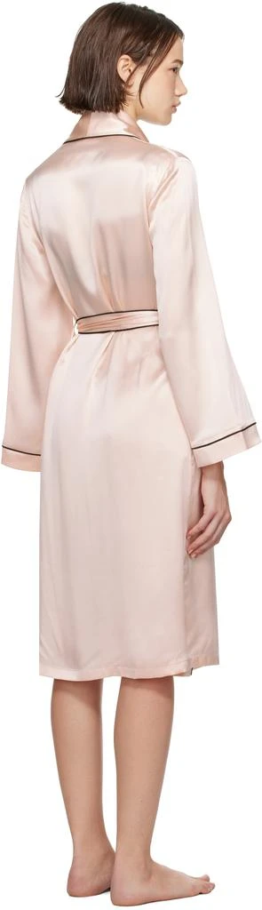 L'Agent by Agent Provocateur Pink & Black Classic PJ Robe 3
