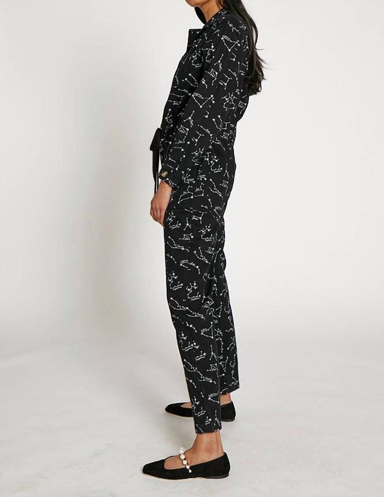 Rachel Antonoff Ziggy Jumpsuit In Navy/white