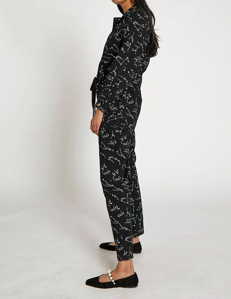 Rachel Antonoff Ziggy Jumpsuit In Navy/white 2