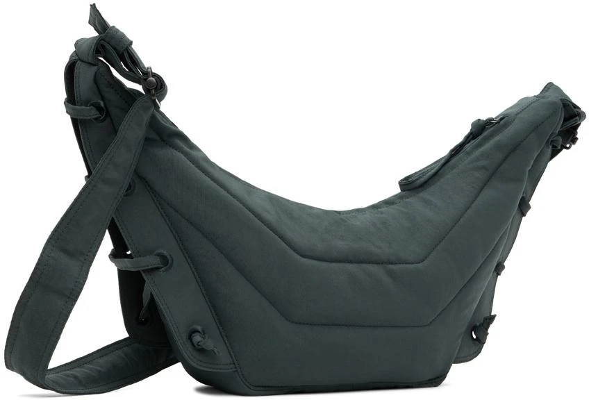 Lemaire Gray Small Soft Game Bag 3