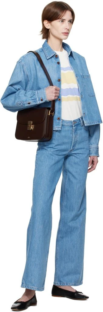 A.P.C. Blue Elisabeth Jeans 4