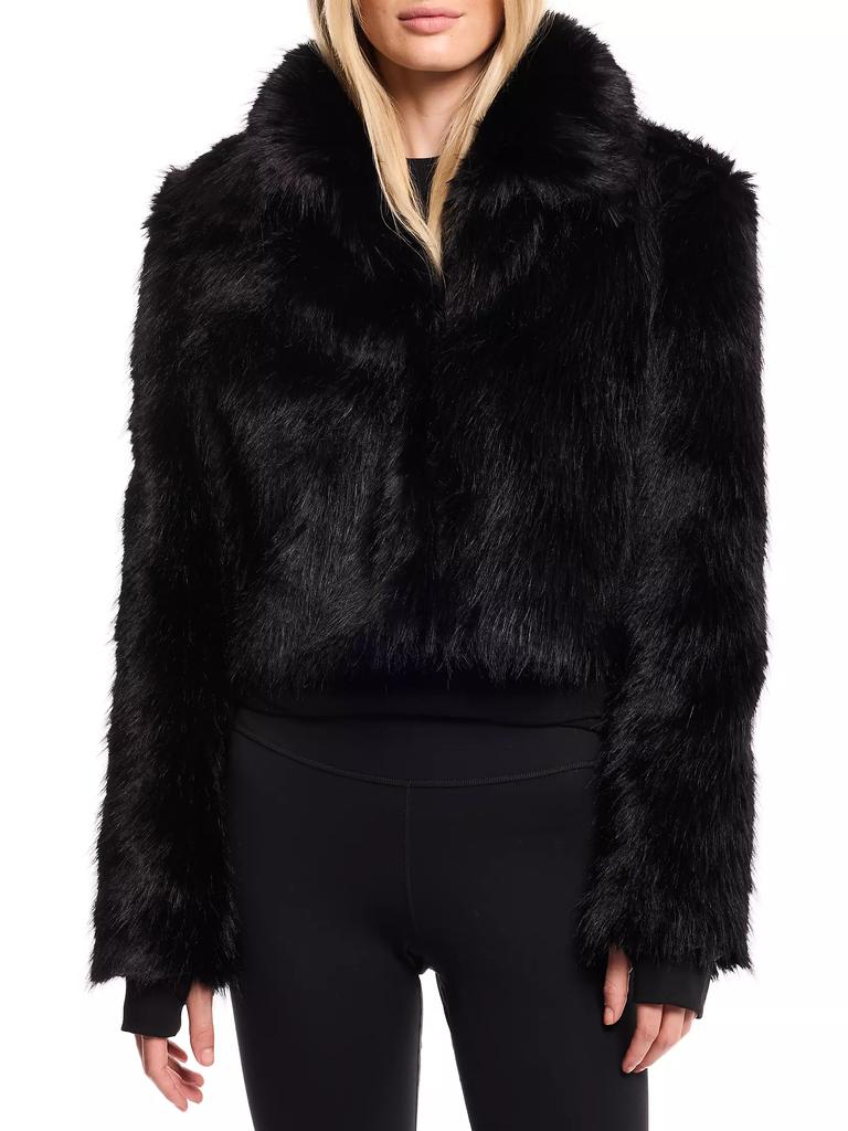 SAM. Brandi Faux-Fur Bolero Jacket