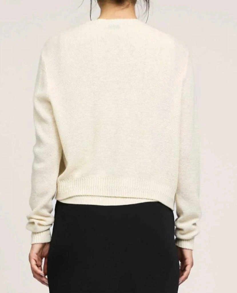 current air Micro Sequined Set In White Ivory 2