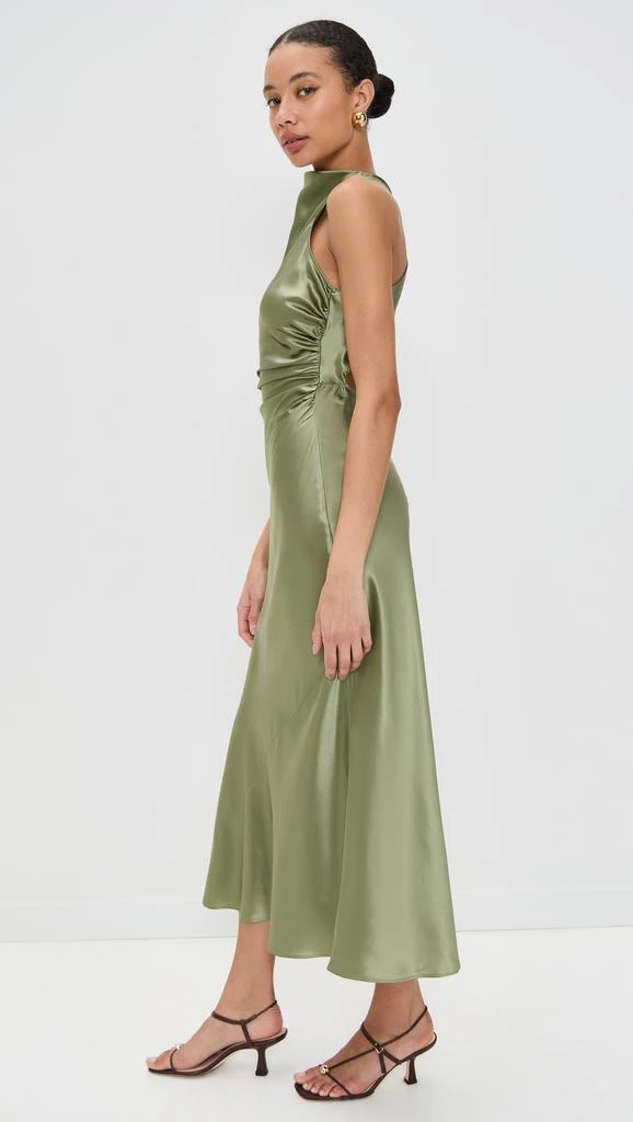 Reformation Cassette Silk Dress 3