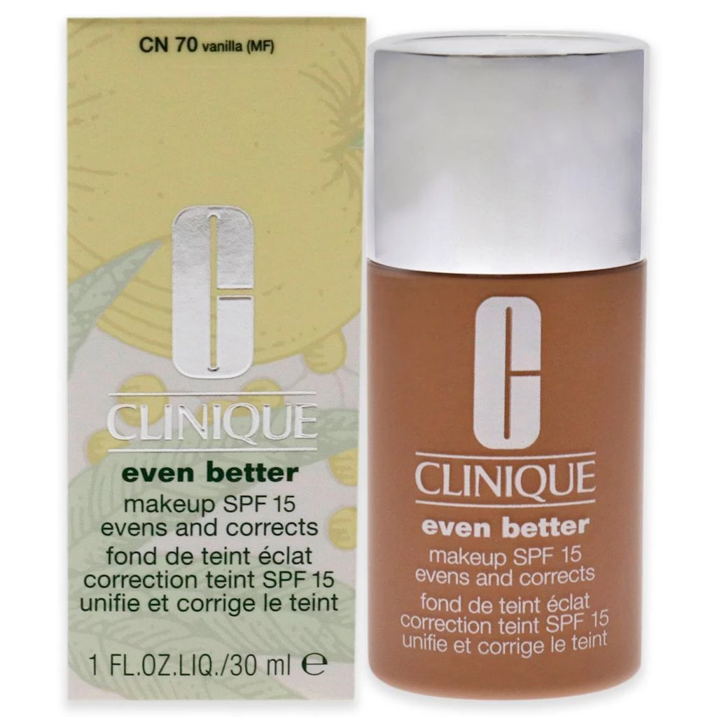 Clinique Even Better Makeup SPF 15 - 07 Vanilla (MF-G) - Dry To Combination Oily Skin by  for Women - 1 oz Foundation 1