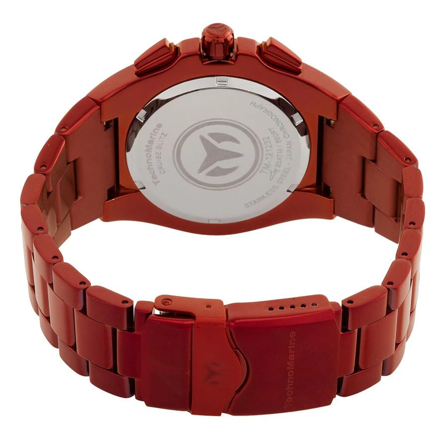 TechnoMarine Cruise Chronograph Quartz Crystal Red Dial Men's Watch TM-121232 3