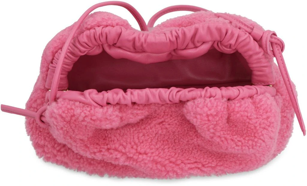 Mansur Gavriel Mansur Gavriel Cloud Shearling Mini Clutch Bag 5