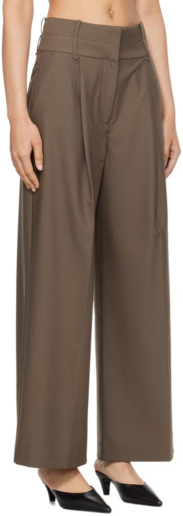 CAMILLA AND MARC Taupe Mallory Trousers