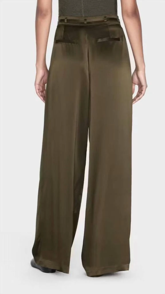 FRAME Frame - Denim Long Silk Trouser Pants 3