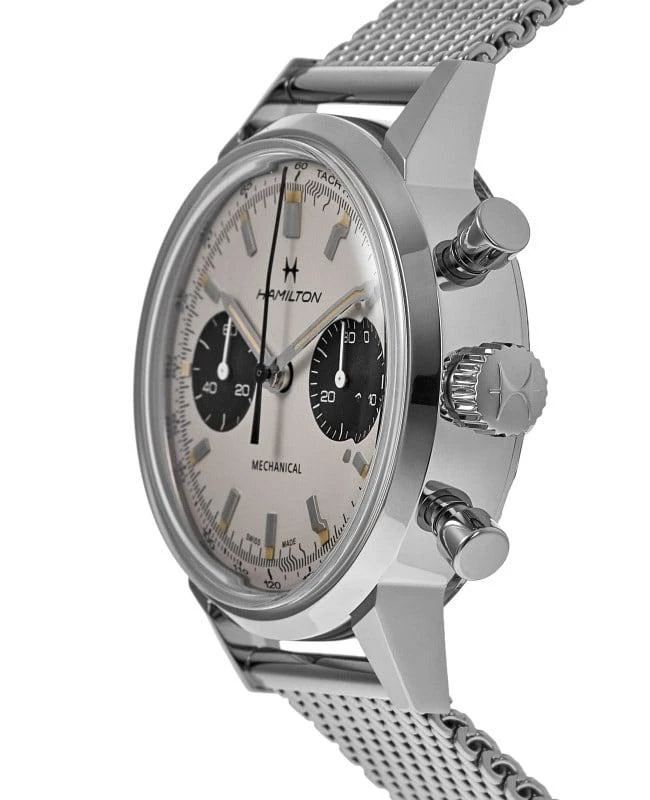 Hamilton Hamilton American Classic INTRA-MATIC CHRONOGRAPH H White Dial Steel Men's Watch H38429110 3