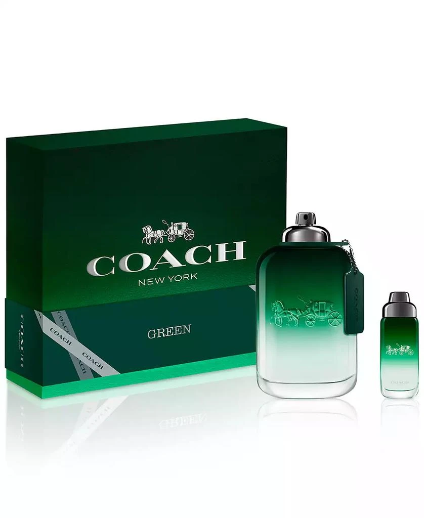 Coach Men's 2-Pc. Green Eau de Toilette Jumbo Gift Set 1