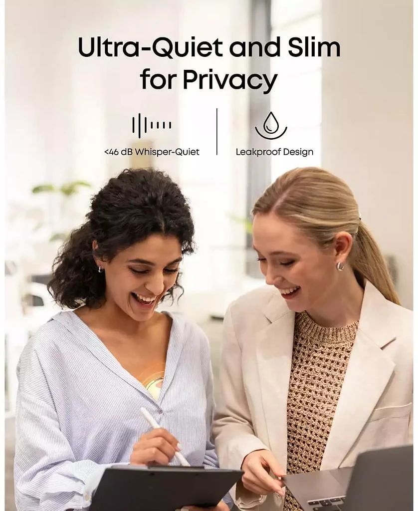 eufy Baby Heated Breast Pump E20, Hands Free In Bra, HeatFlow Tech, 3 Heat Levels, App Control, Hospital Grade, Leakproof, Quiet 6