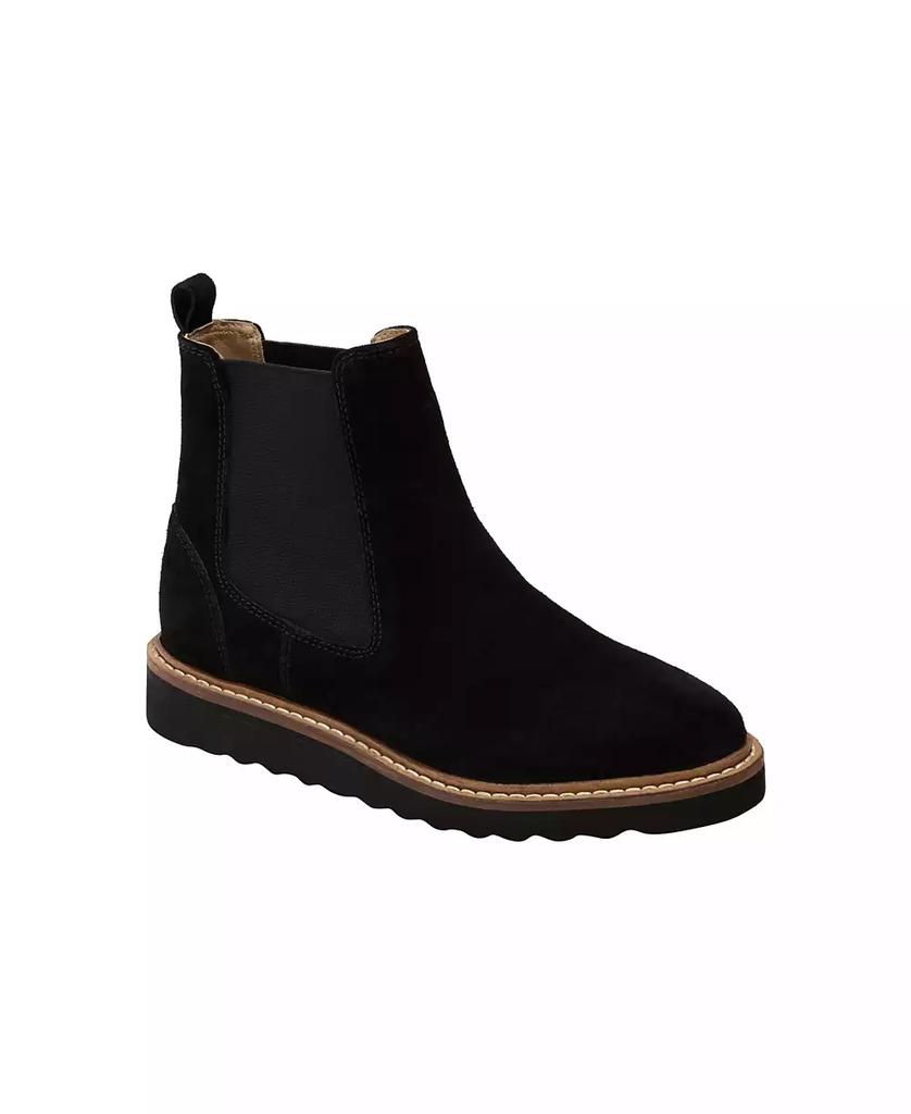 Jack Rogers Big Girls Coco Chelsea Suede Pull-On Boots