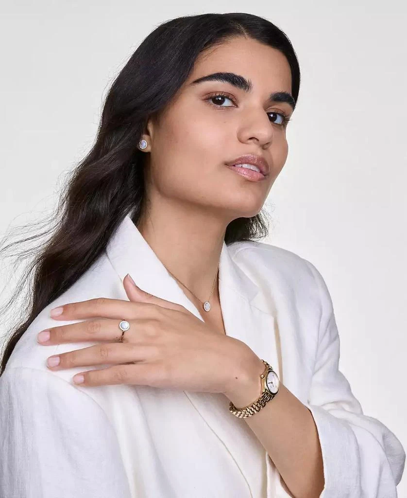 Daniel Wellington Women's Analog Gold Tone Stainless-Steel Watch, 22mm 5