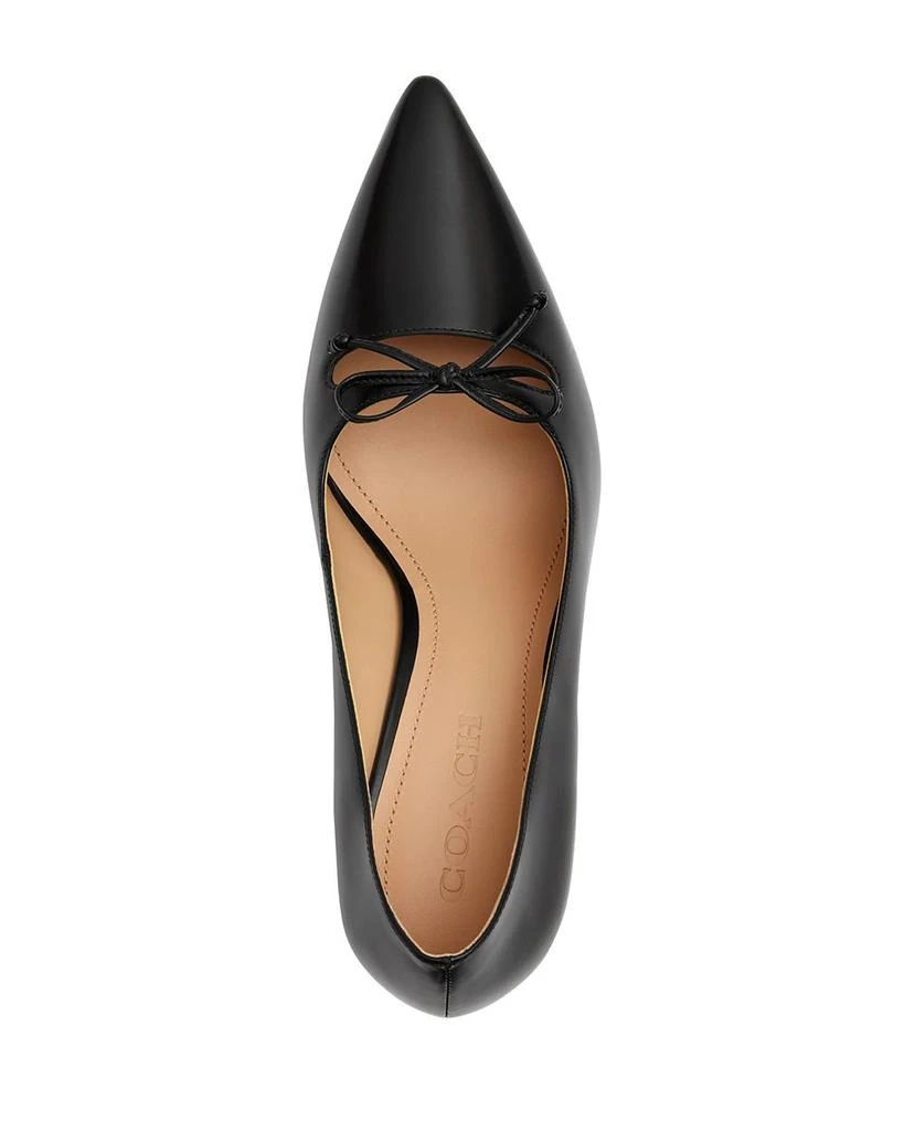 Coach Women's Runway Leather Pumps 4