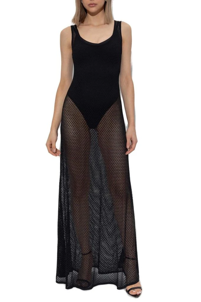 Tom Ford Tom Ford Sleeveless Semi-Sheer Maxi Dress 2
