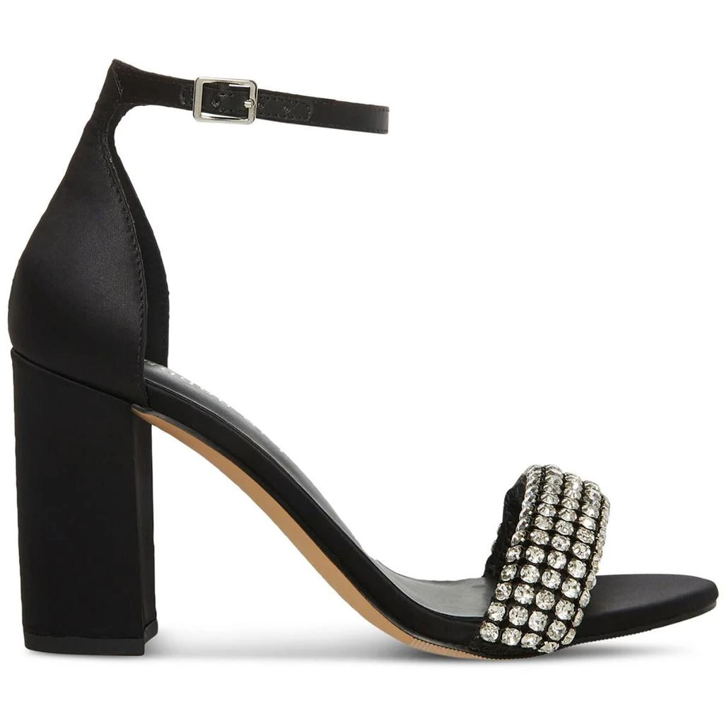 Madden Girl Bella Womens Satin Rhinestone Heels 3