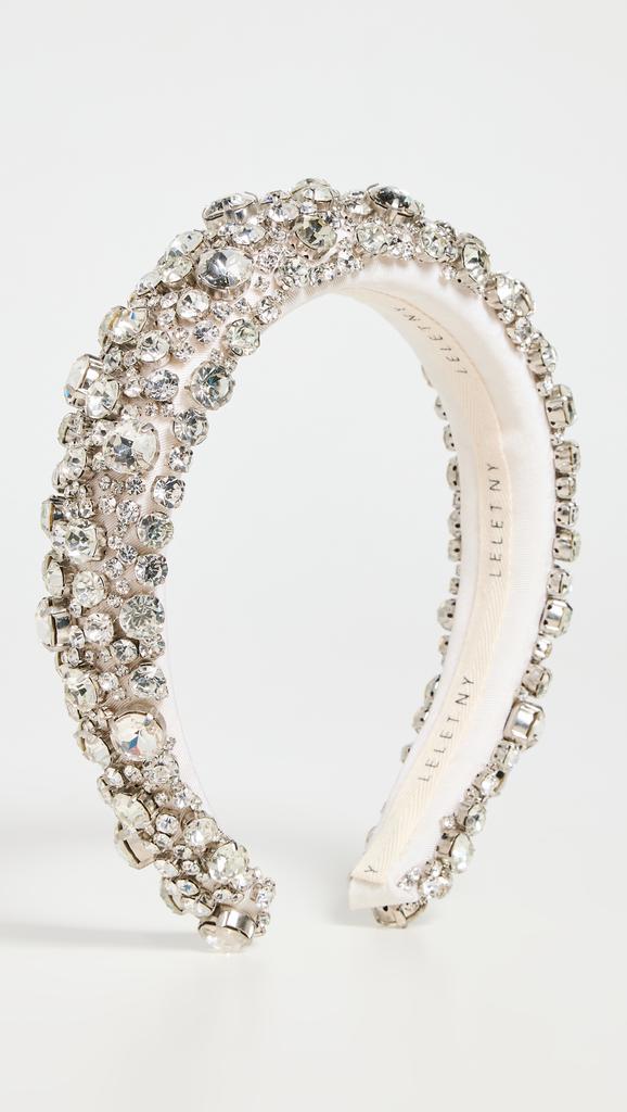 LELET NY Hannah Crystal Padded Headband