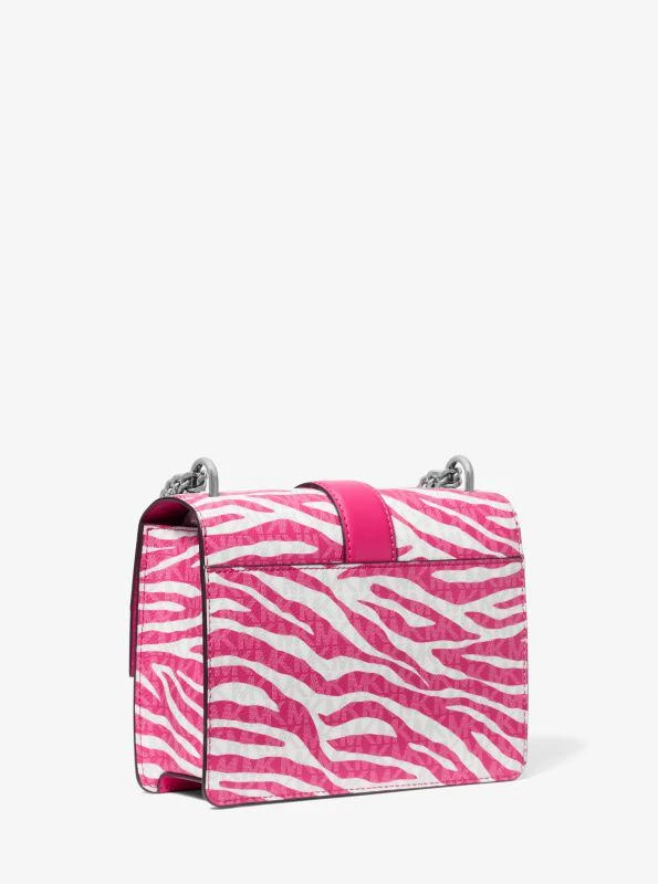 Michael Kors Greenwich Small Animal Print Logo Crossbody Bag 3